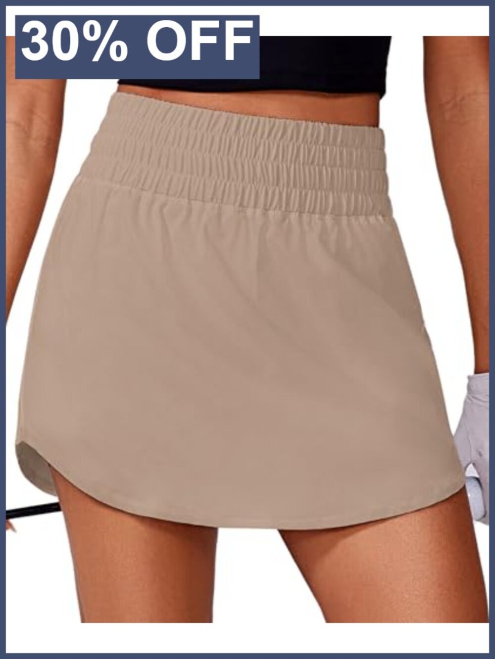 Women's 16" Golf Skort High Waisted A-Line with Pockets Lightweight